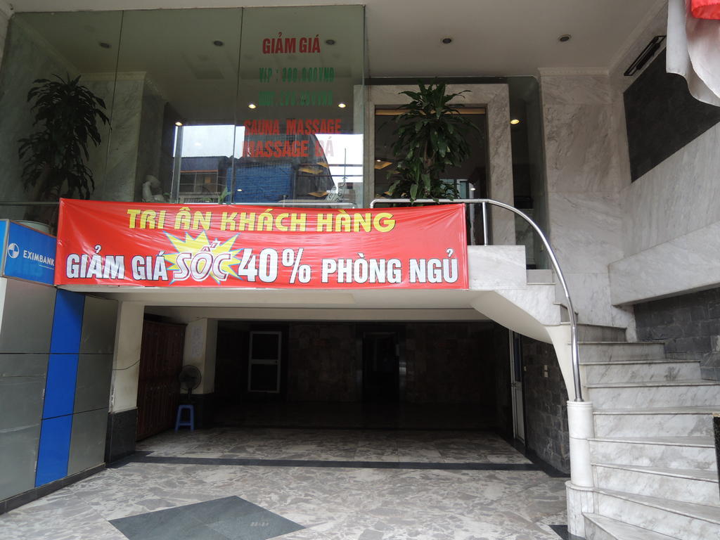 Satel Hotel Hanoi Exteriör bild