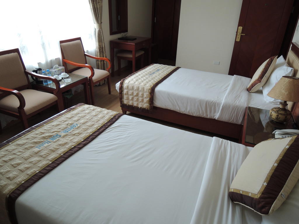 Satel Hotel Hanoi Exteriör bild